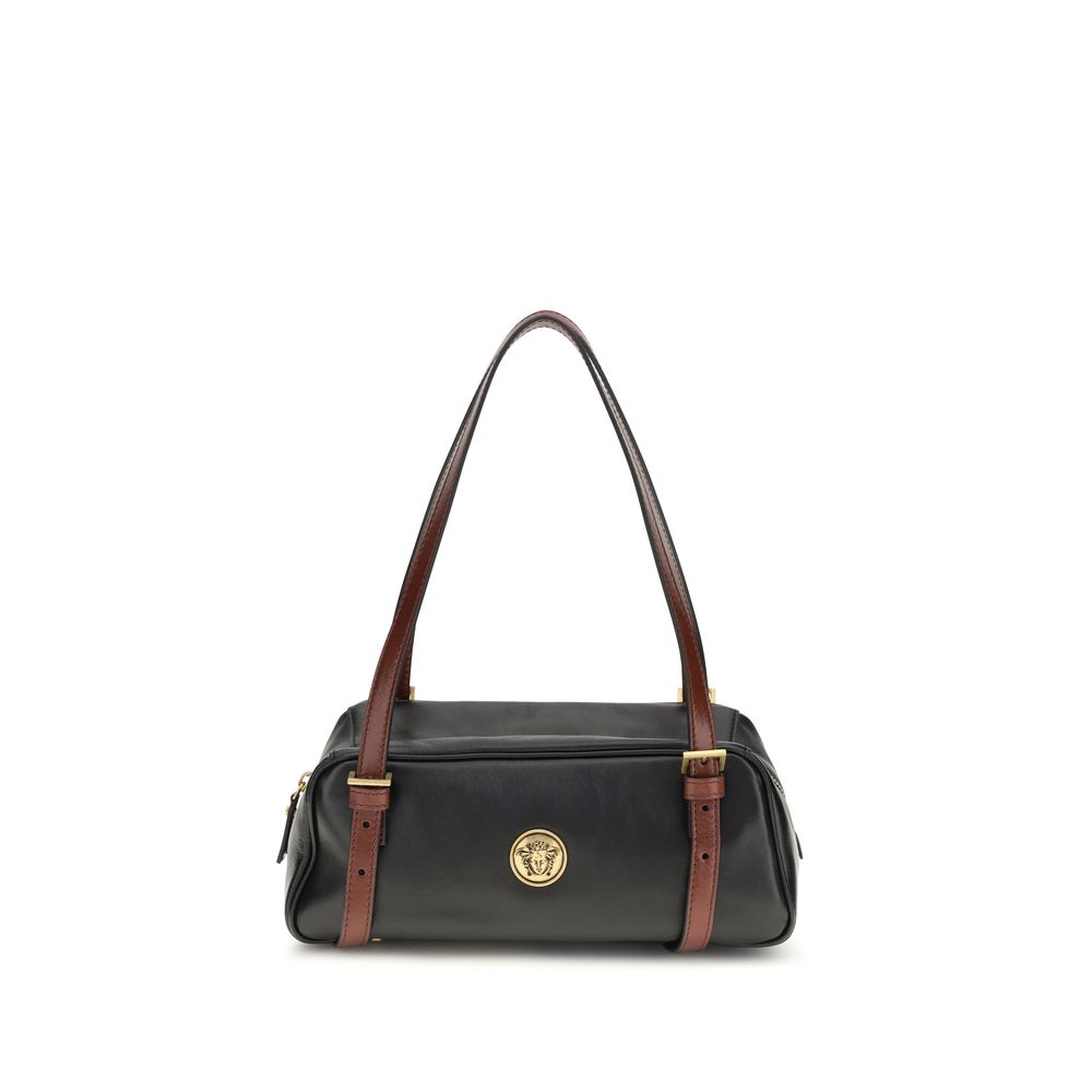 Emblème bowling nappa Shoulder Bag