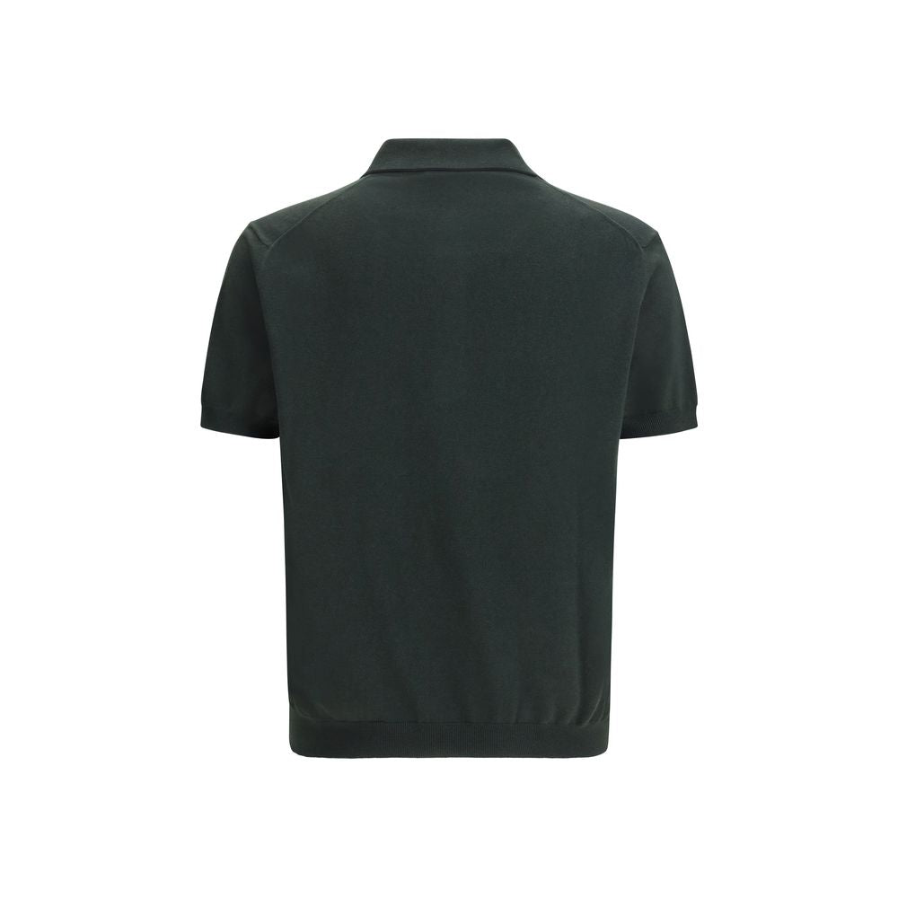 Cotton and silk blend Polo Shirt