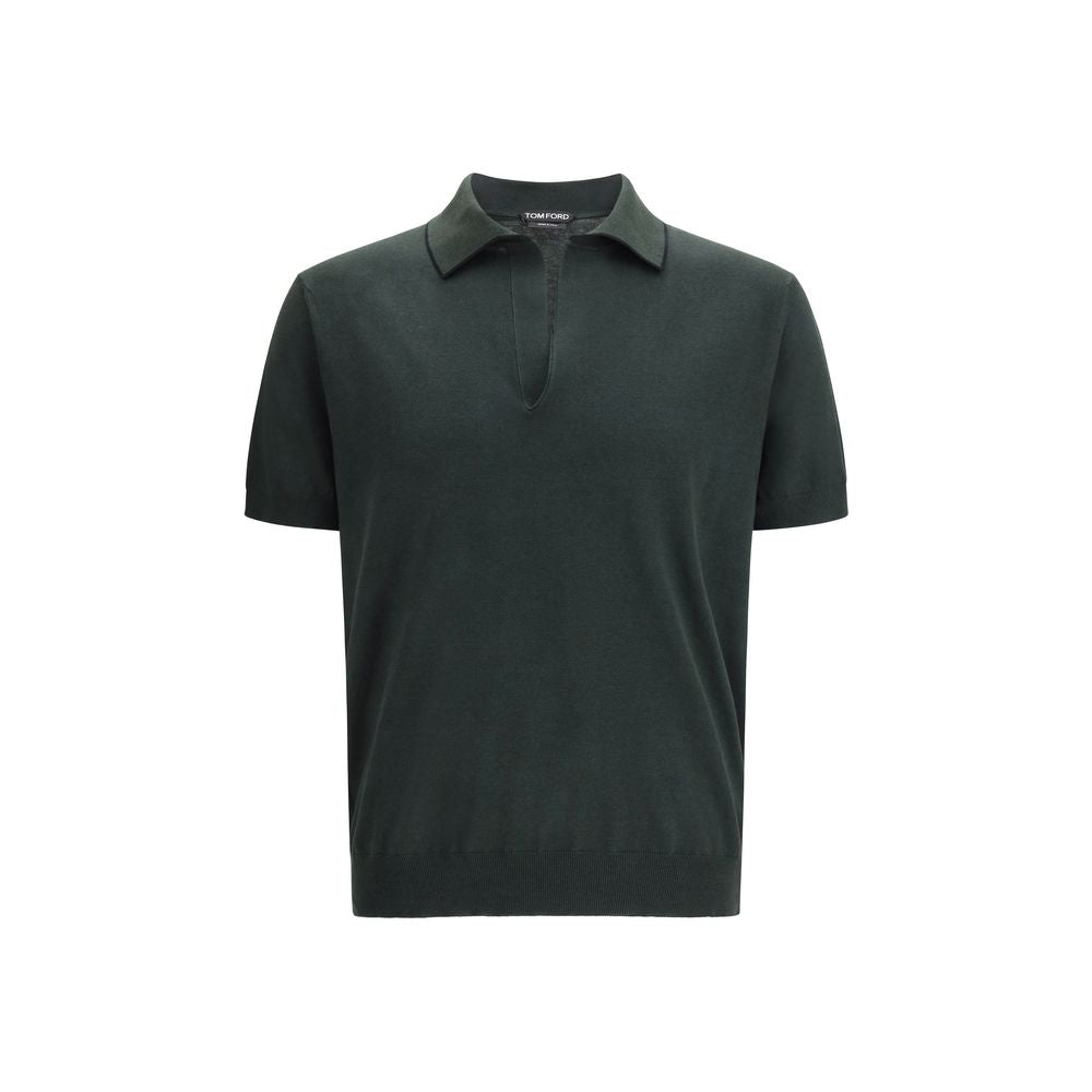 Cotton and silk blend Polo Shirt