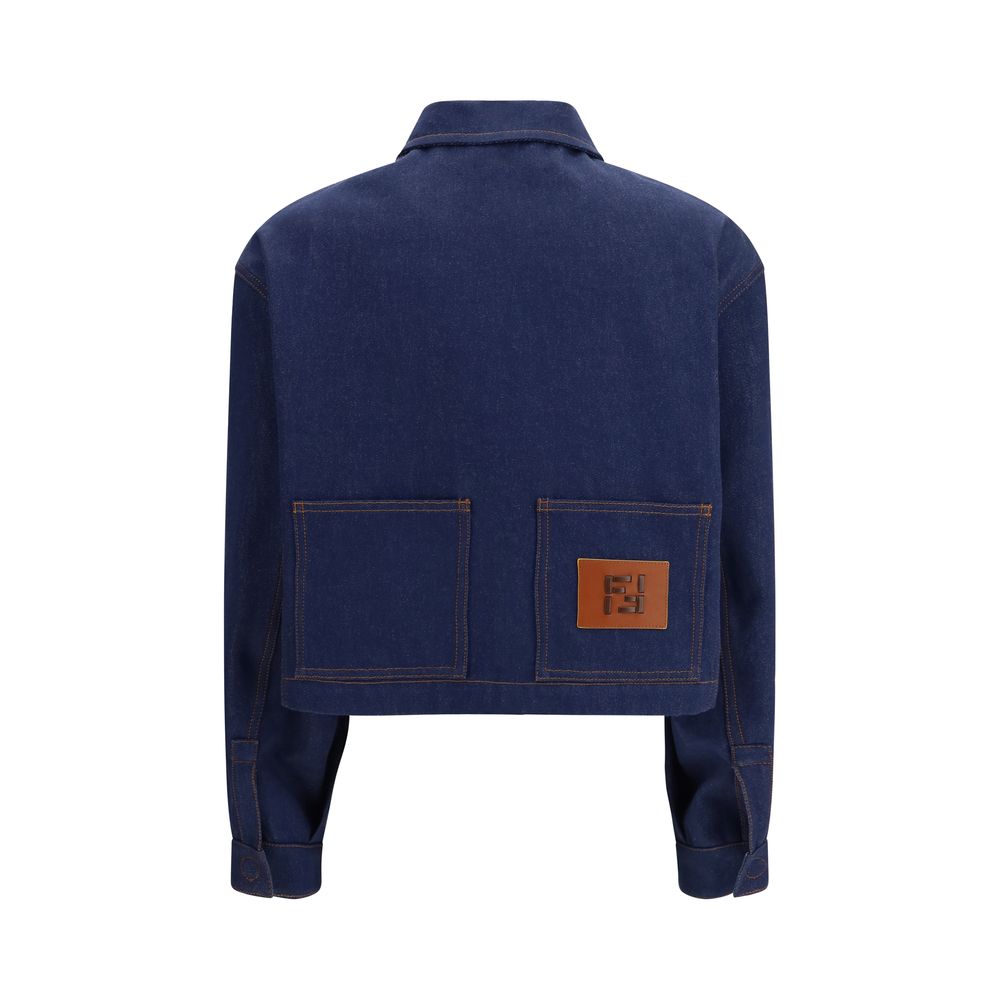 Cropped Denim Jacket
