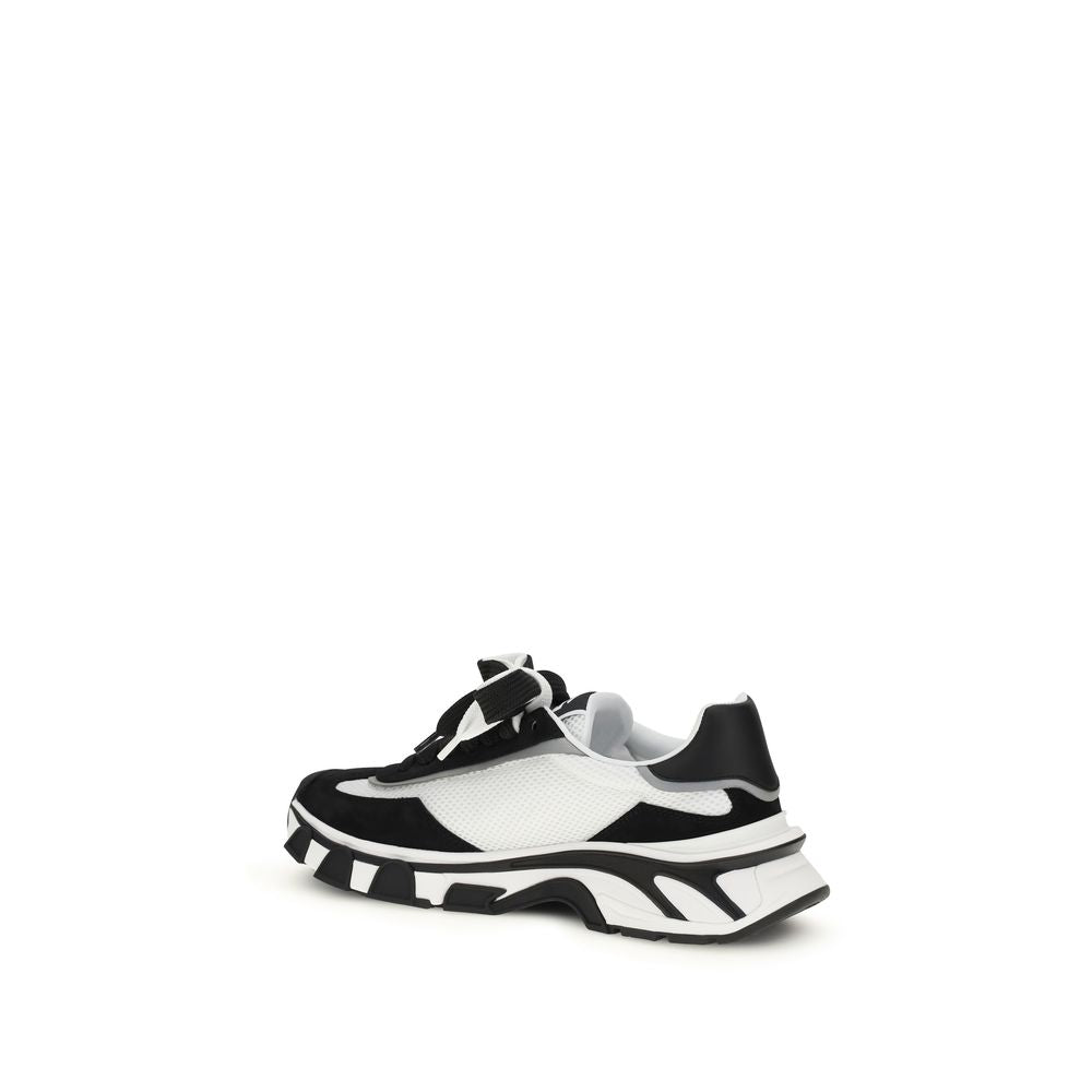 Leather and mesh Sneakers