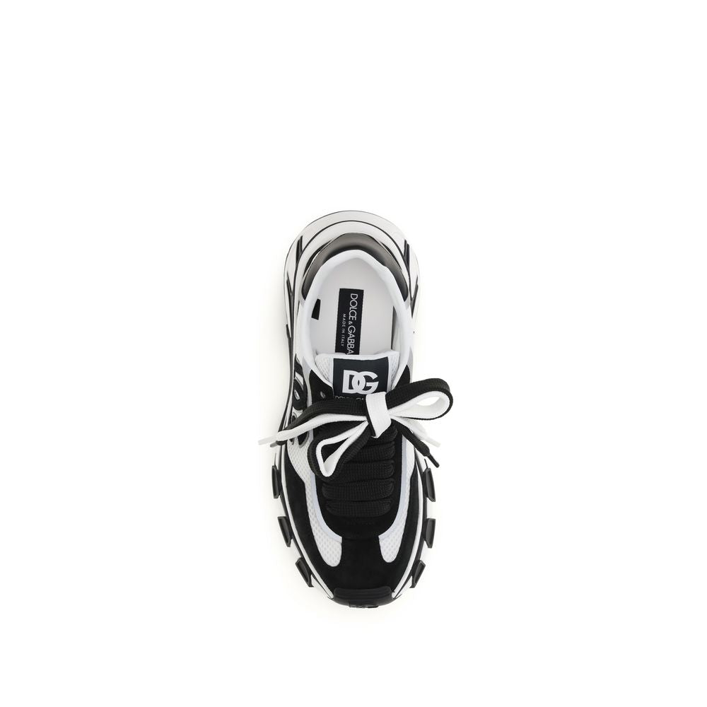 Leather and mesh Sneakers