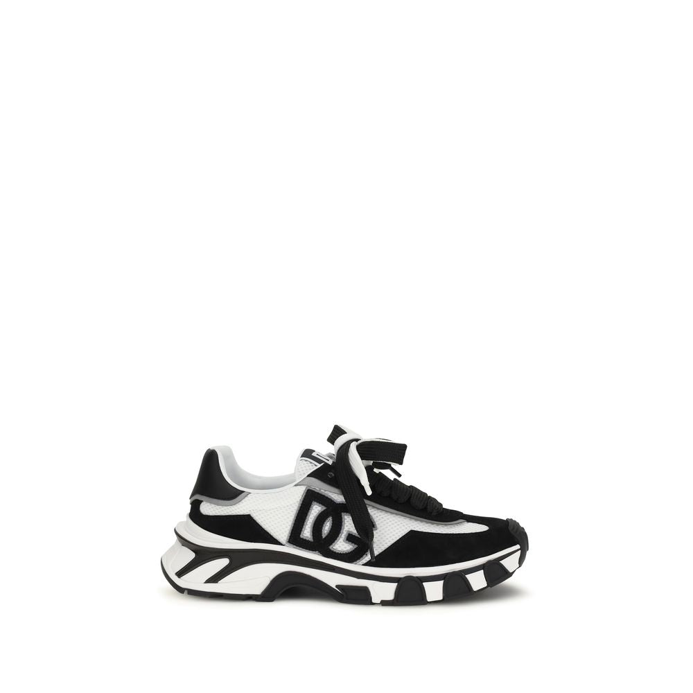 Leather and mesh Sneakers