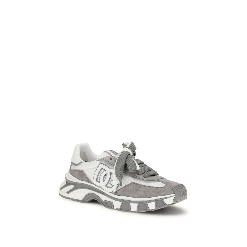 Leather and mesh Sneakers