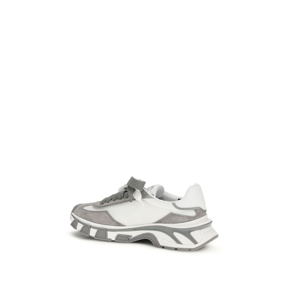 Leather and mesh Sneakers
