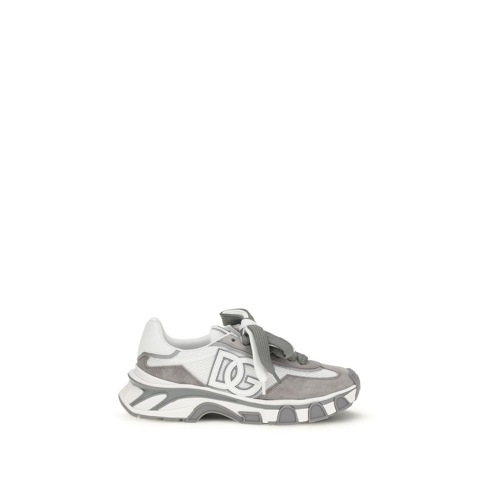 Leather and mesh Sneakers