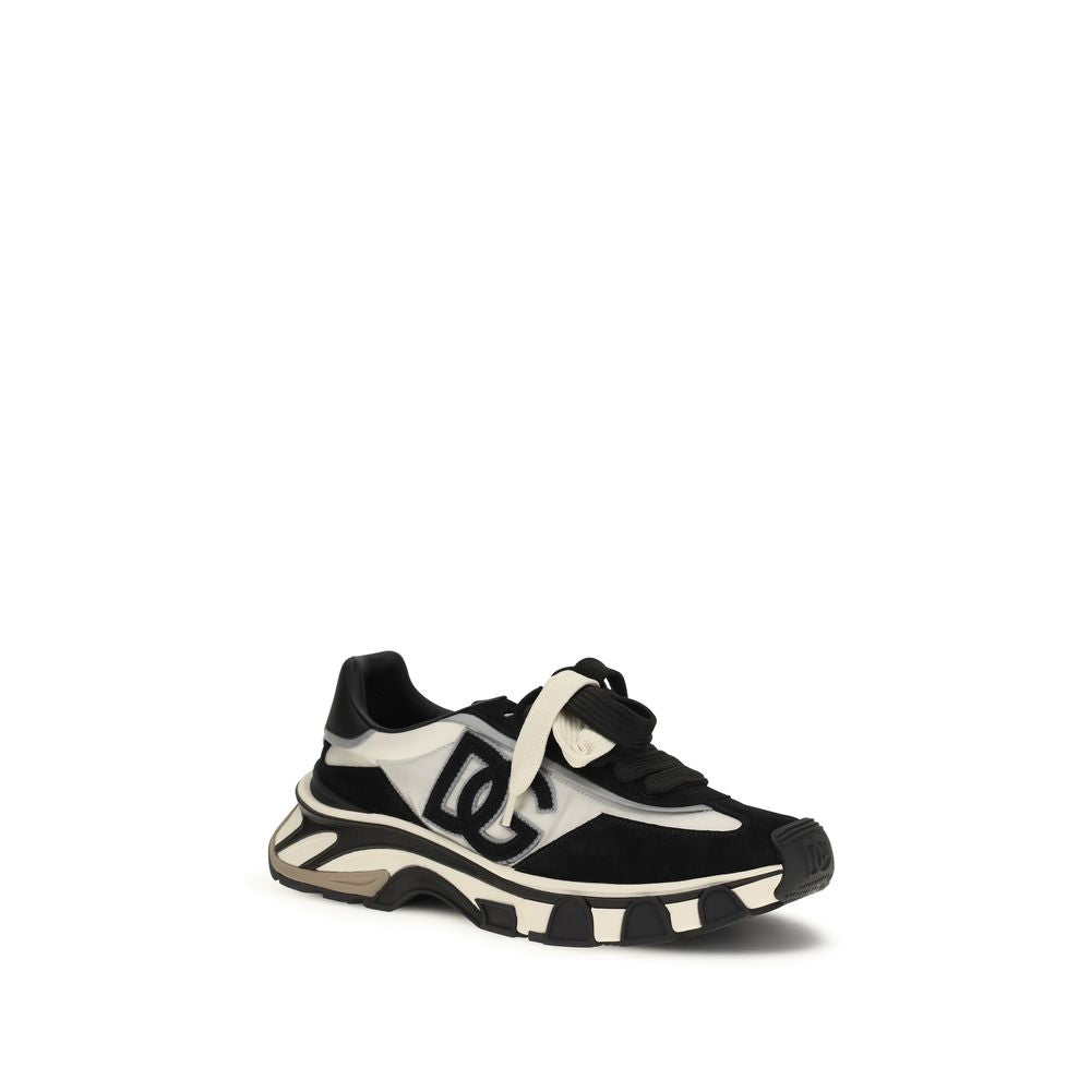 Leather and mesh Sneakers