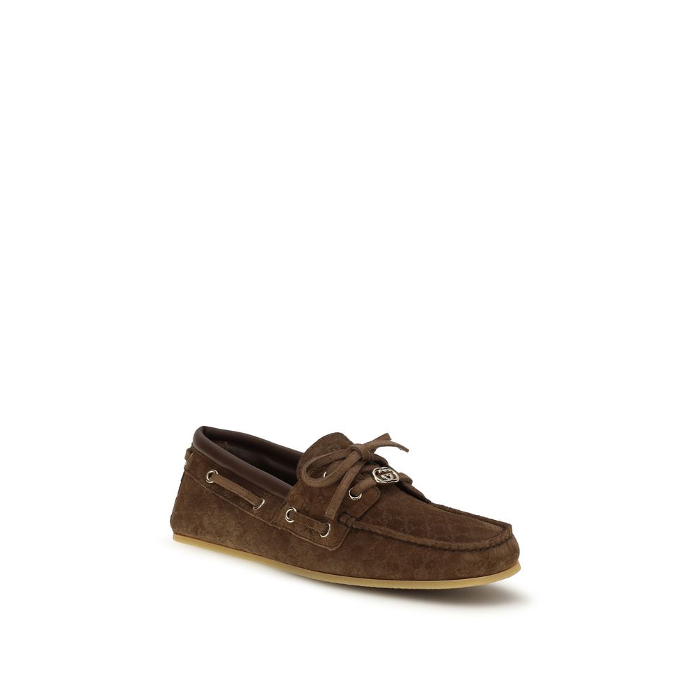 Suede boat Loafers