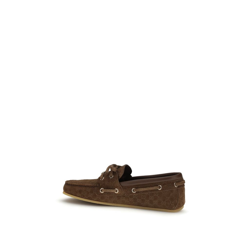 Suede boat Loafers