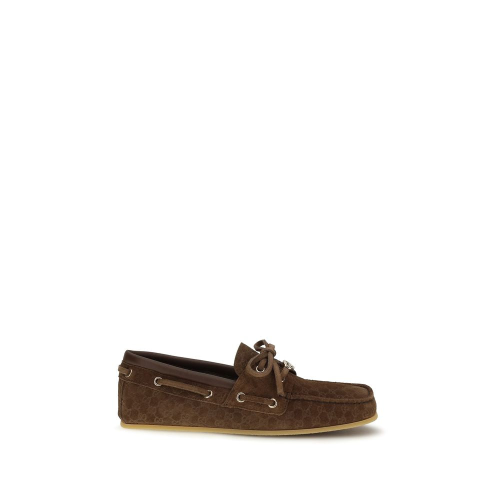 Suede boat Loafers