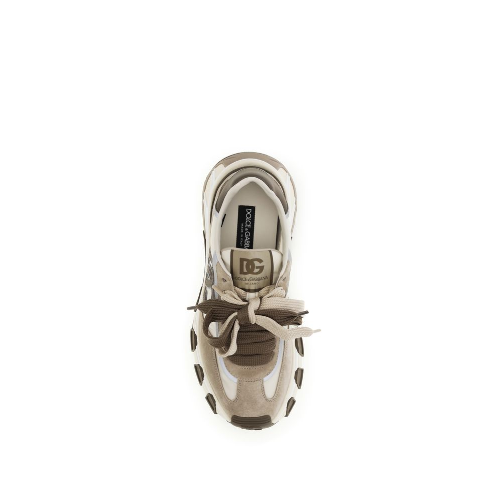 Leather and mesh Sneakers