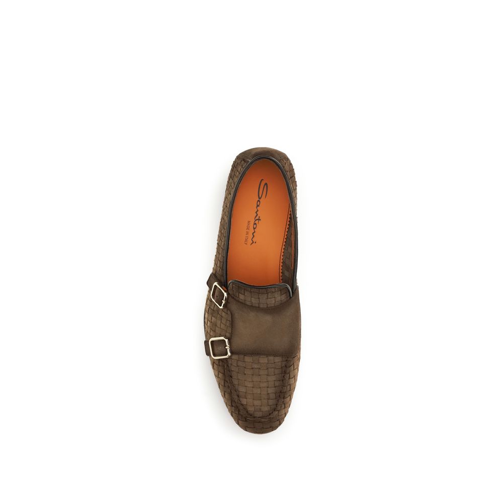Woven leather Loafers