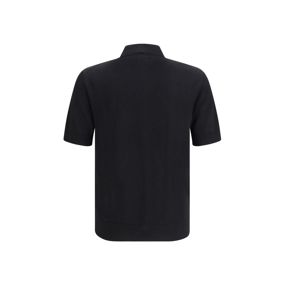 Polo Shirt with embroidered patch