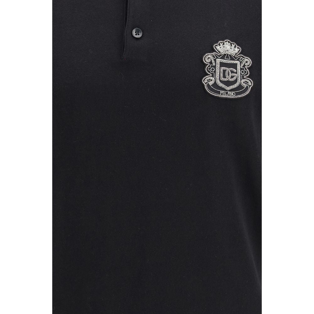 Polo Shirt with embroidered patch