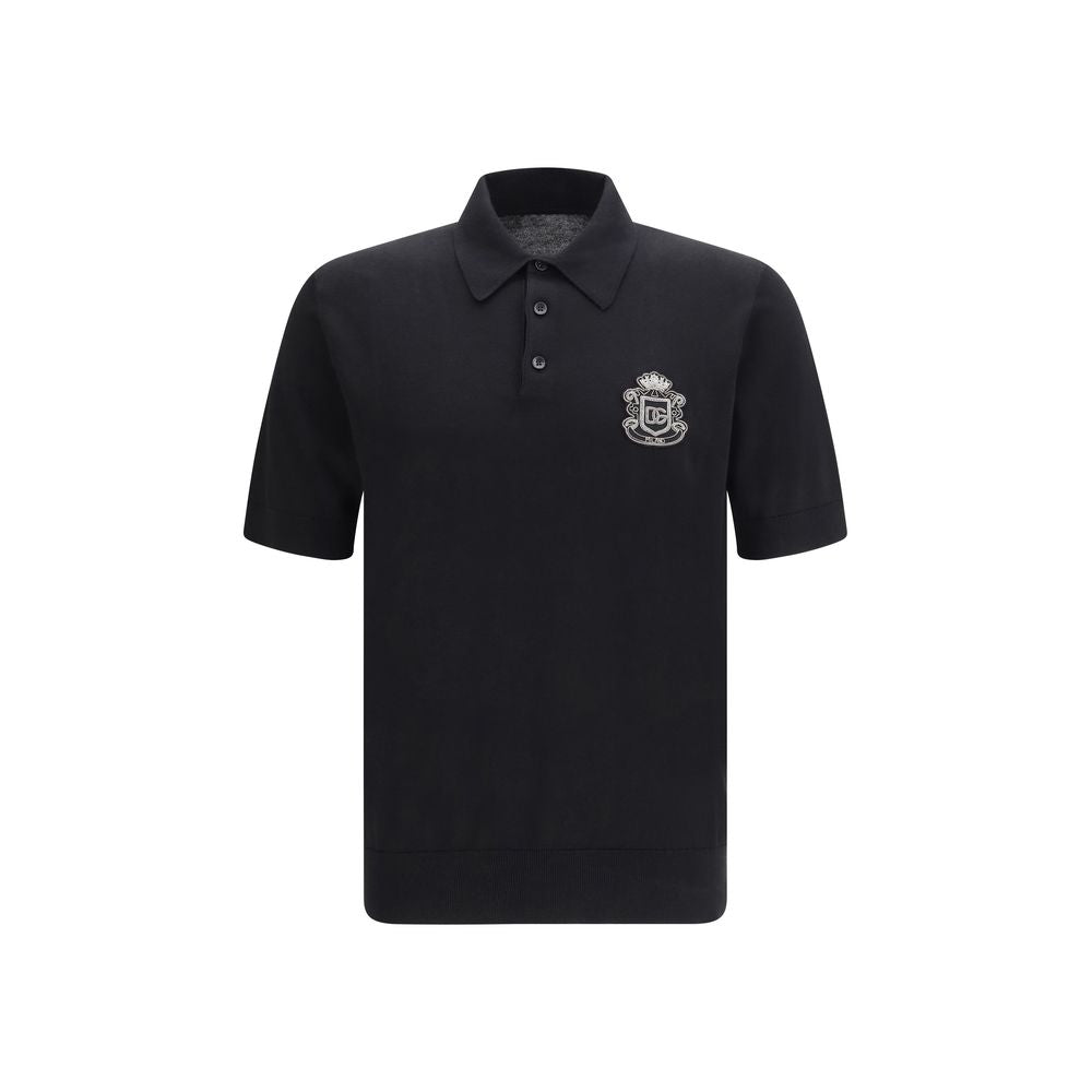 Polo Shirt with embroidered patch