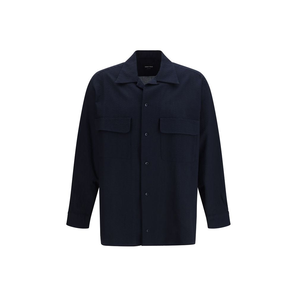 Cotton Shirt with classic collar