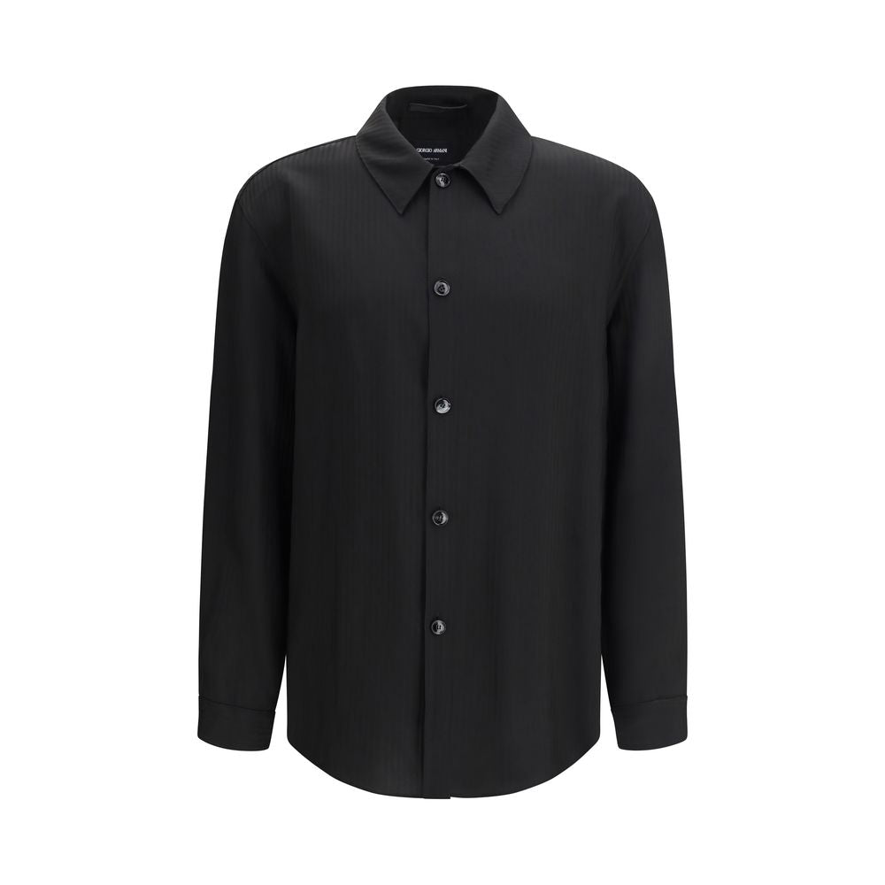 Chevron viscose twill Shirt