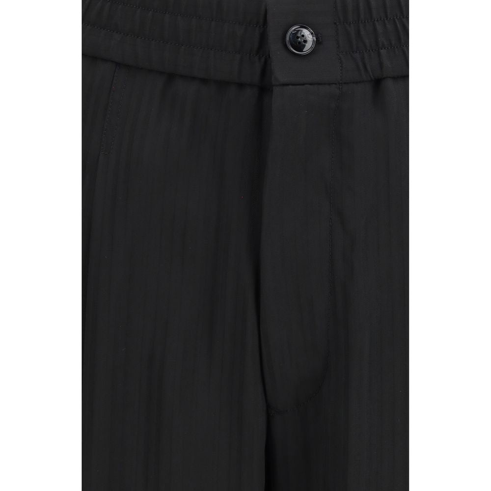 Wide-leg viscose Pants