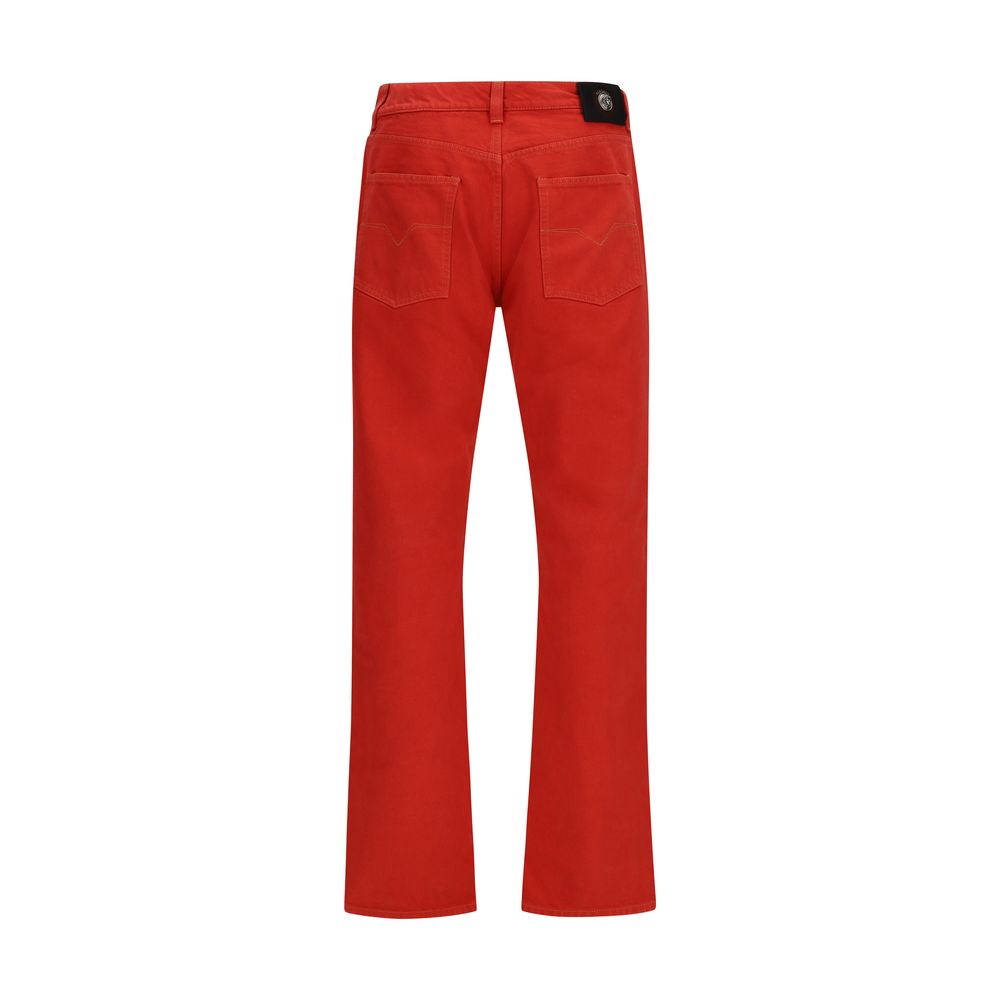 Straight-leg cotton denim Jeans