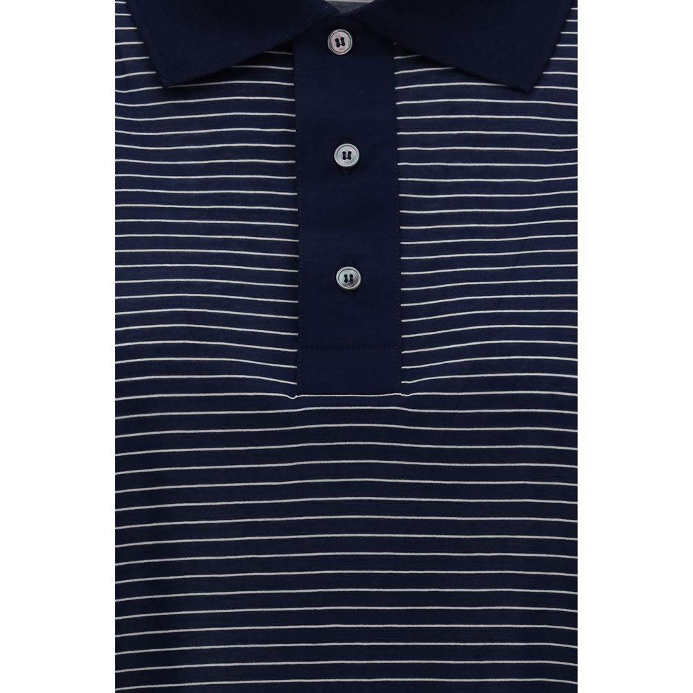 Cotton Striped Ami de Coeur Polo