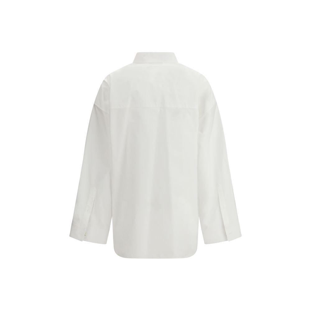 Lace-up cotton Shirt