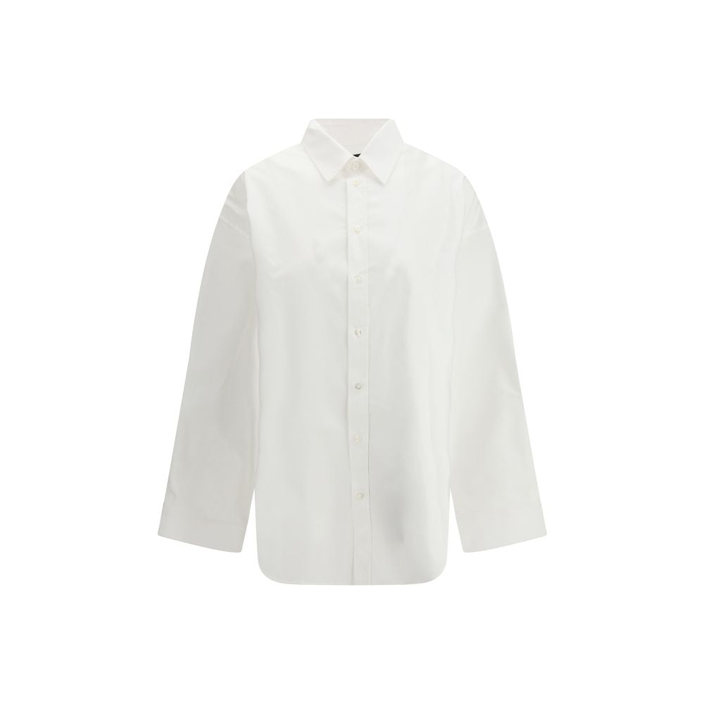 Lace-up cotton Shirt