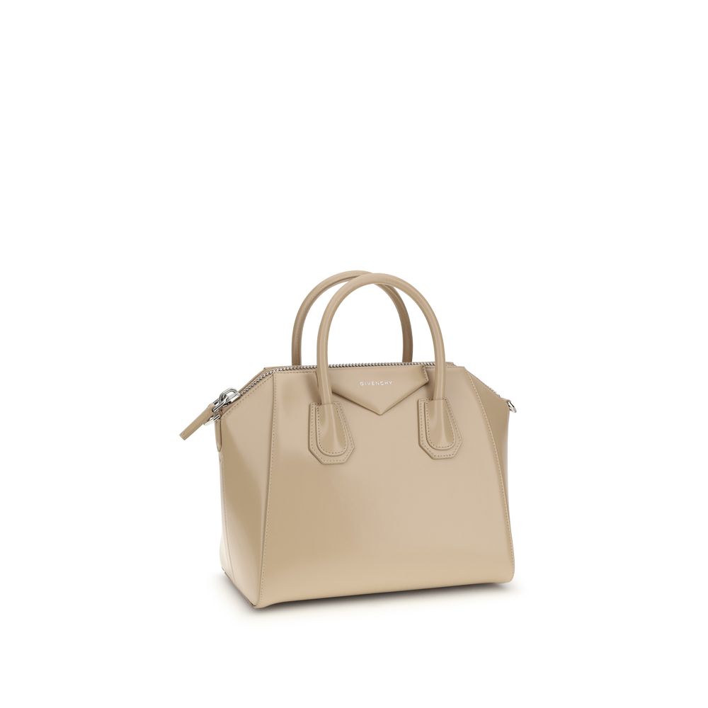 Antigona small leather Box Handbag