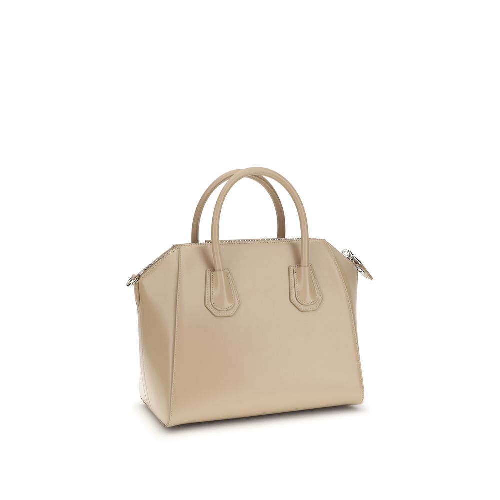Antigona small leather Box Handbag