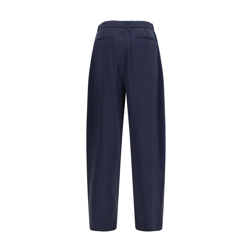 Wide-leg Silk Blend Pants