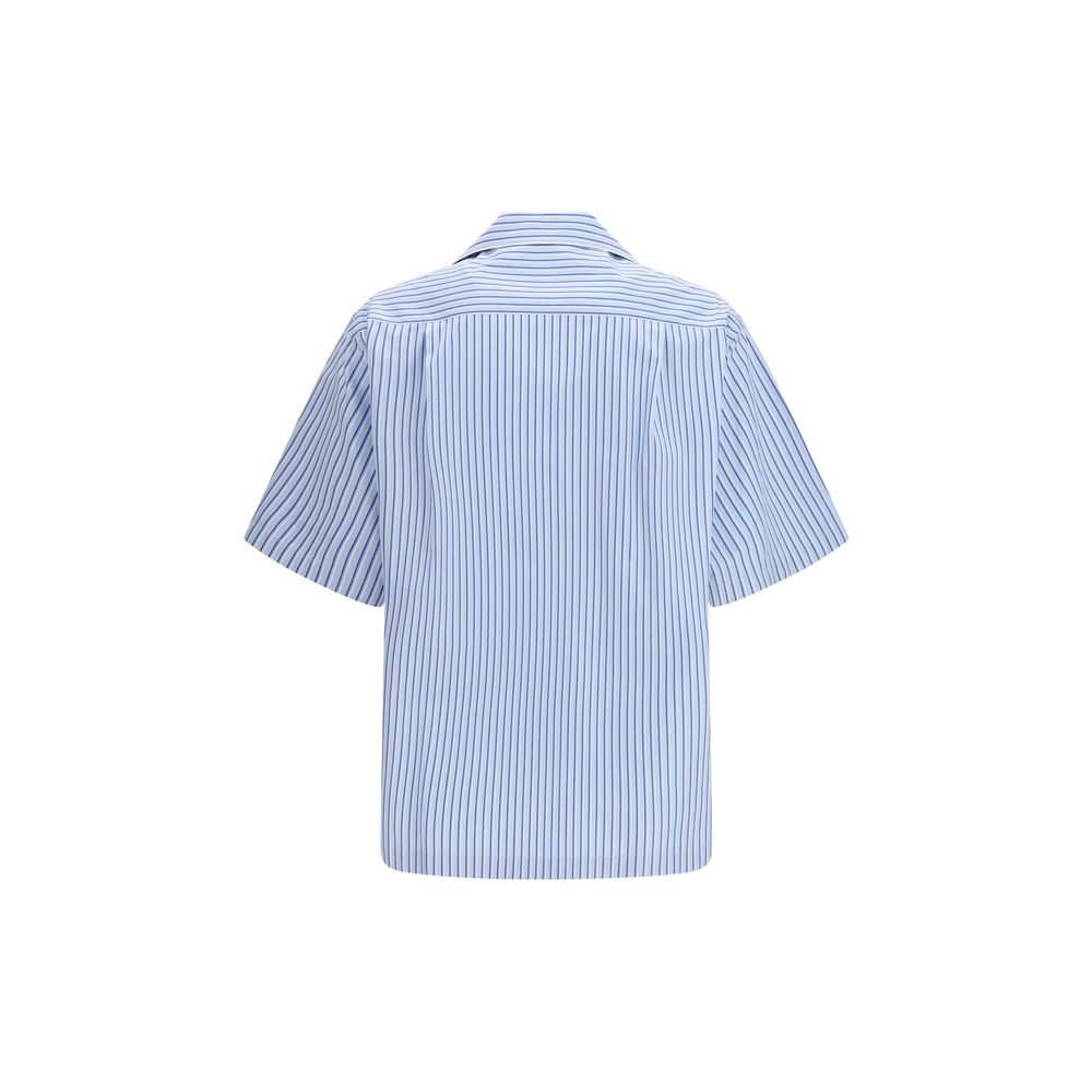 Striped poplin Hawaii Shirt