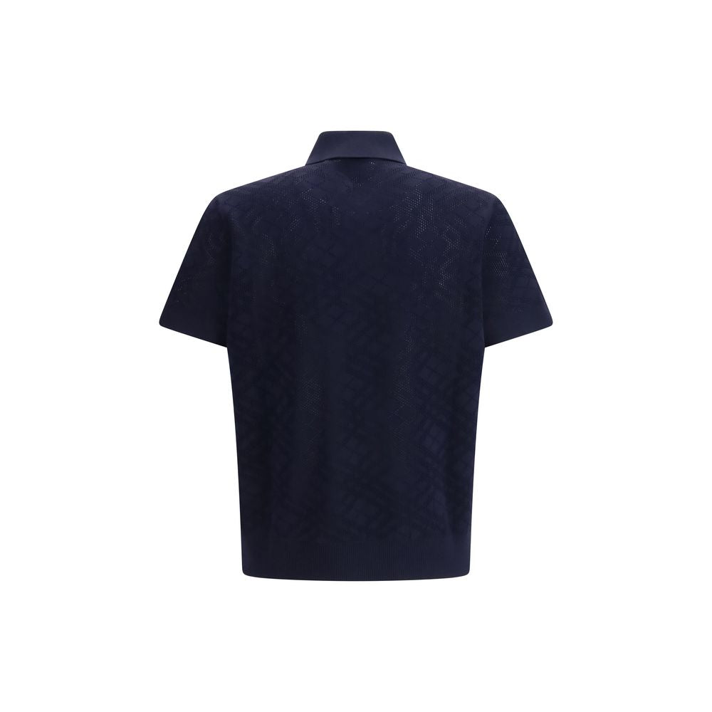Check wool Polo