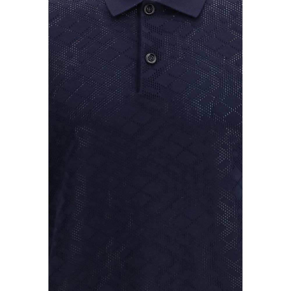 Check wool Polo