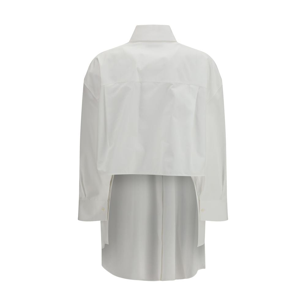 Backless cotton Shirt