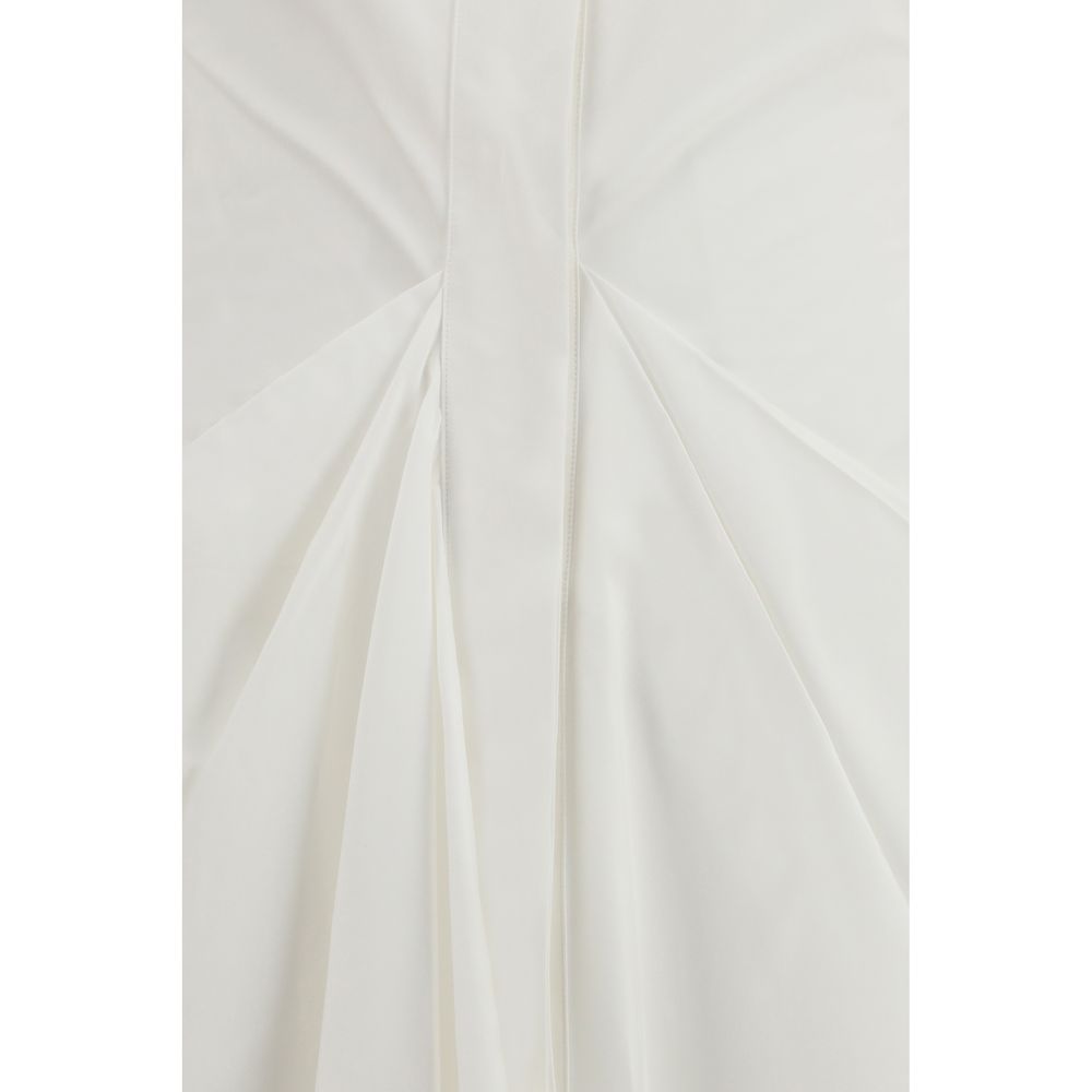 Long cut-out chemisier Dress