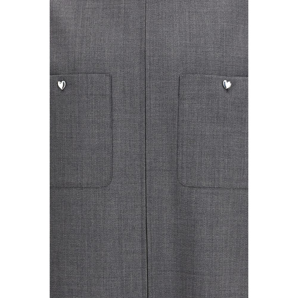 Mouliné wool shirt Jacket