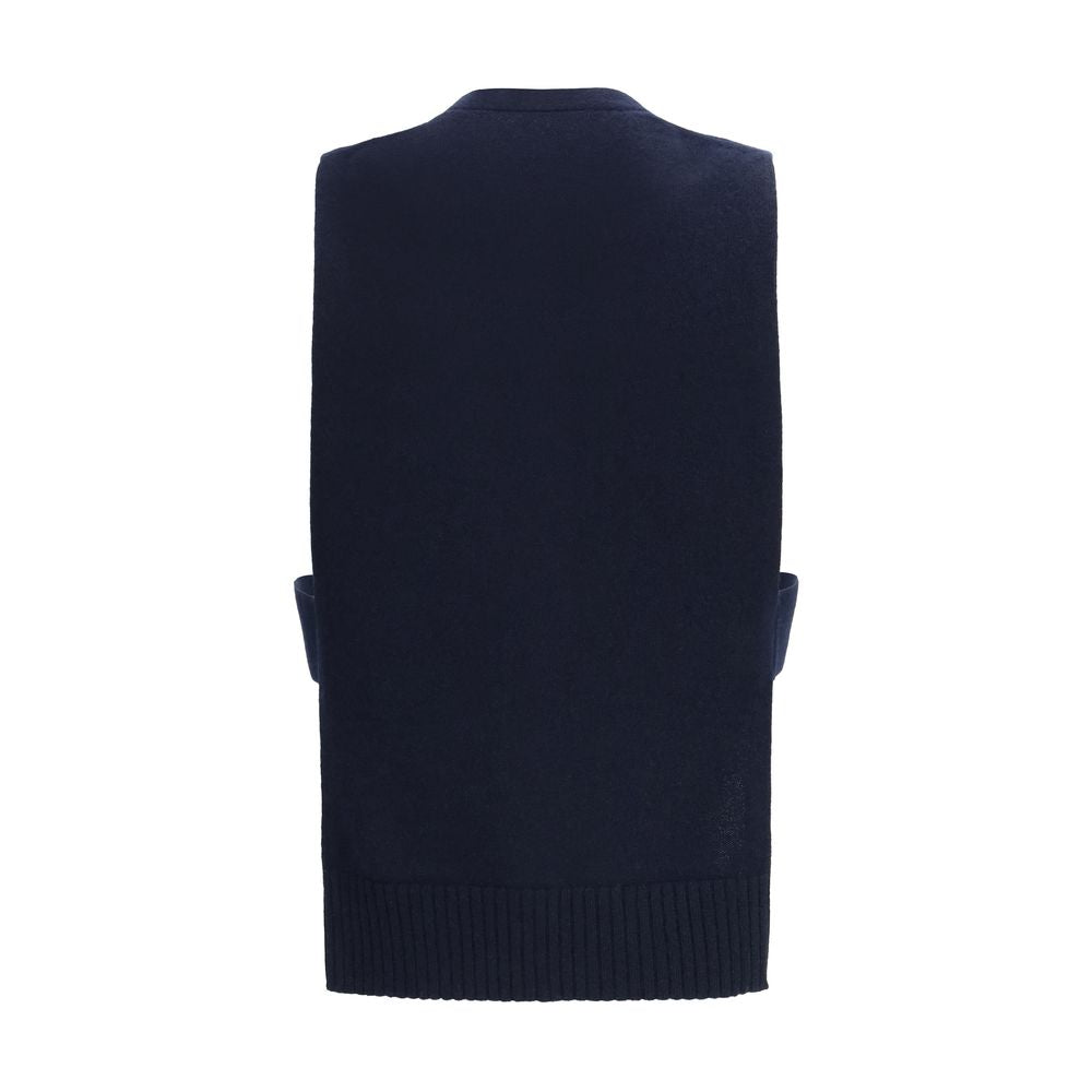 Cashmere cardigan Vest