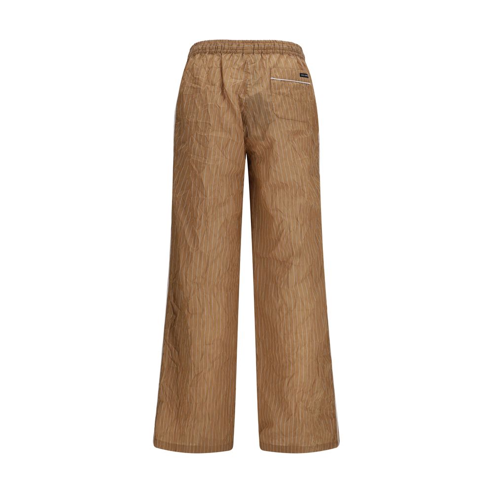 Vanity Pants in striped froissé