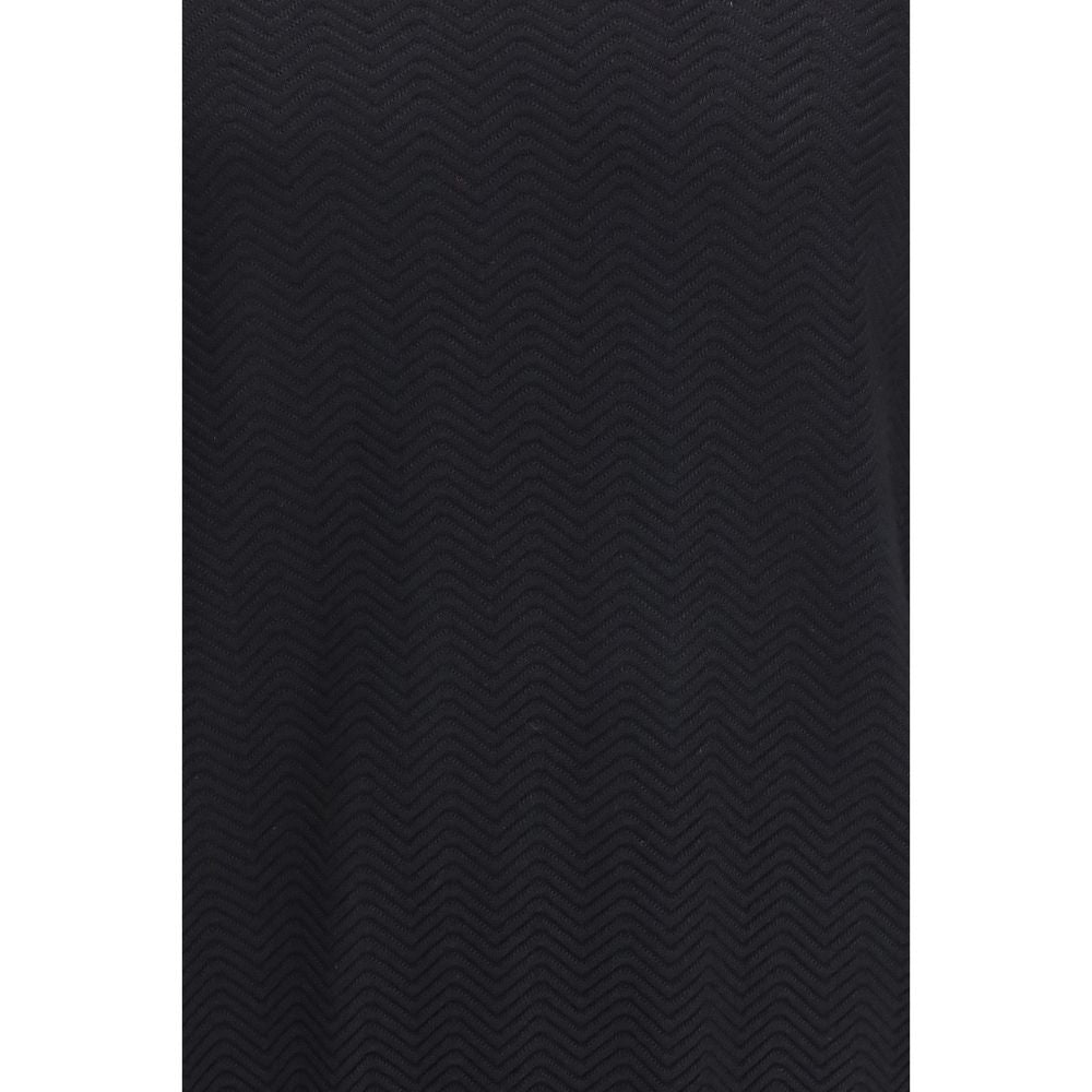 Short-sleeved cotton and silk Sweater