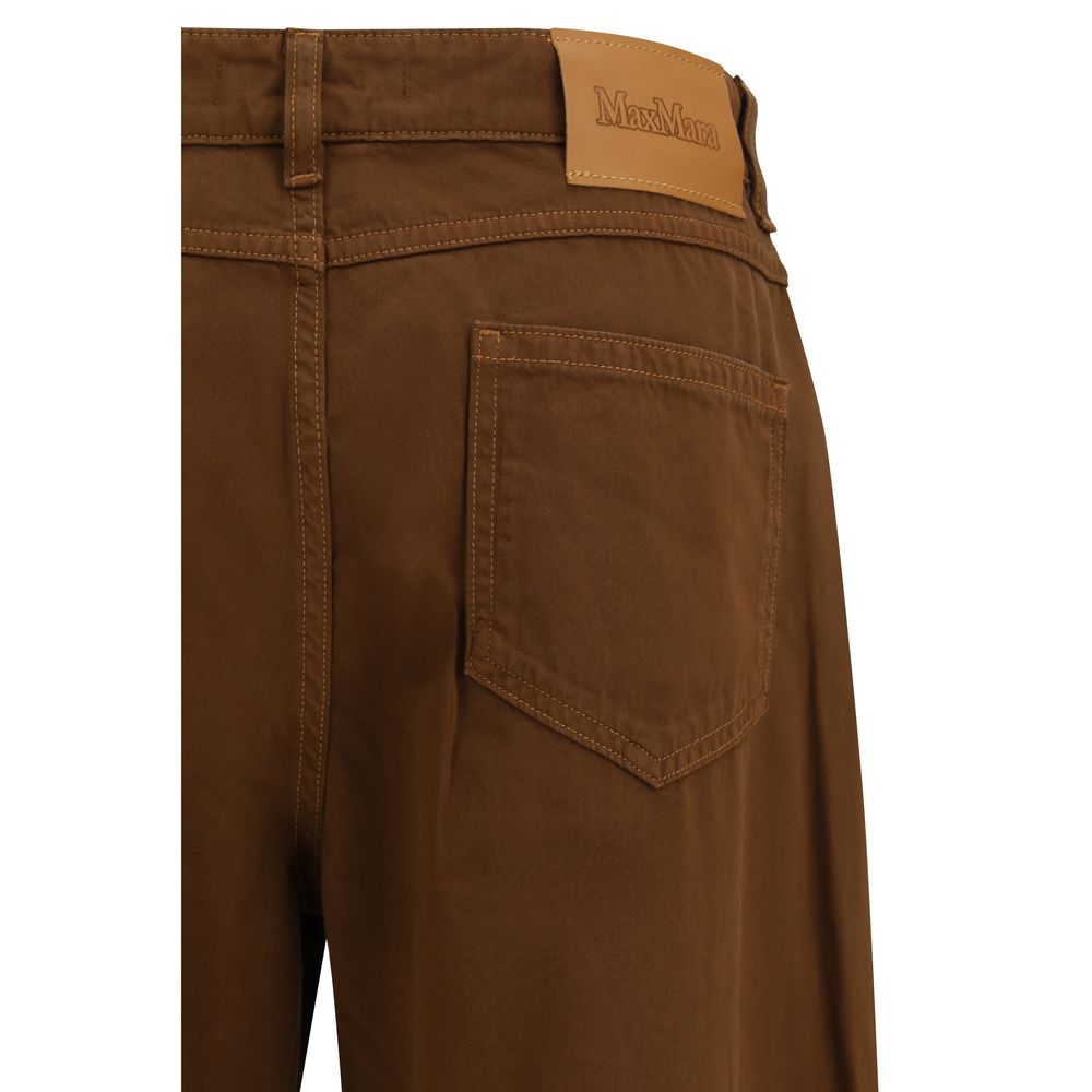 Baggy Pants in pure cotton satin