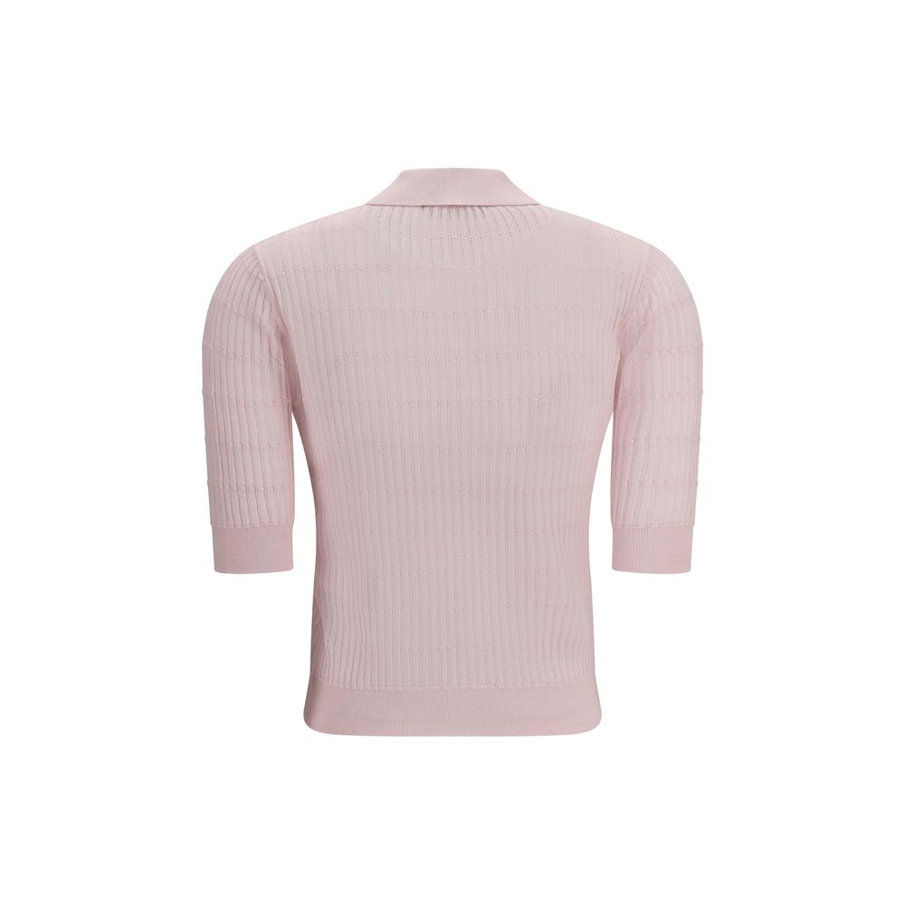 Polo Gallo in wool and silk