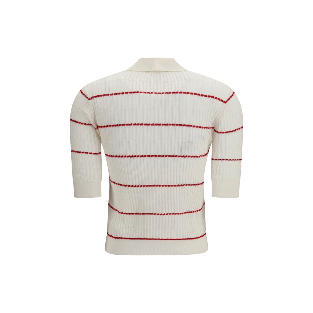 Polo Gallo in wool and silk