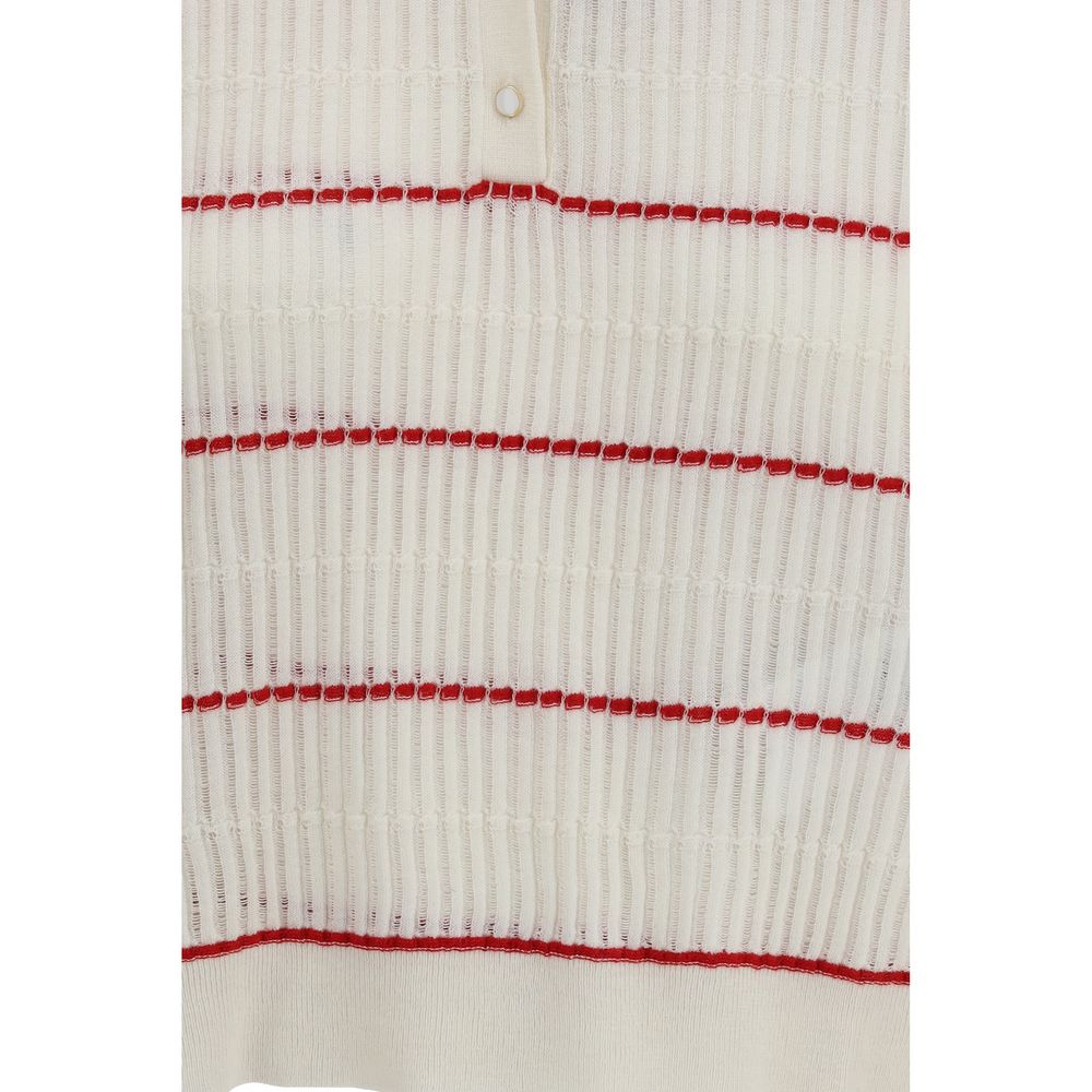 Polo Gallo in wool and silk
