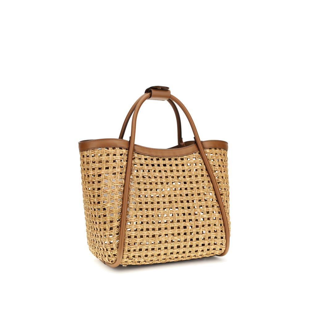 Raffia Marine Tote Bag