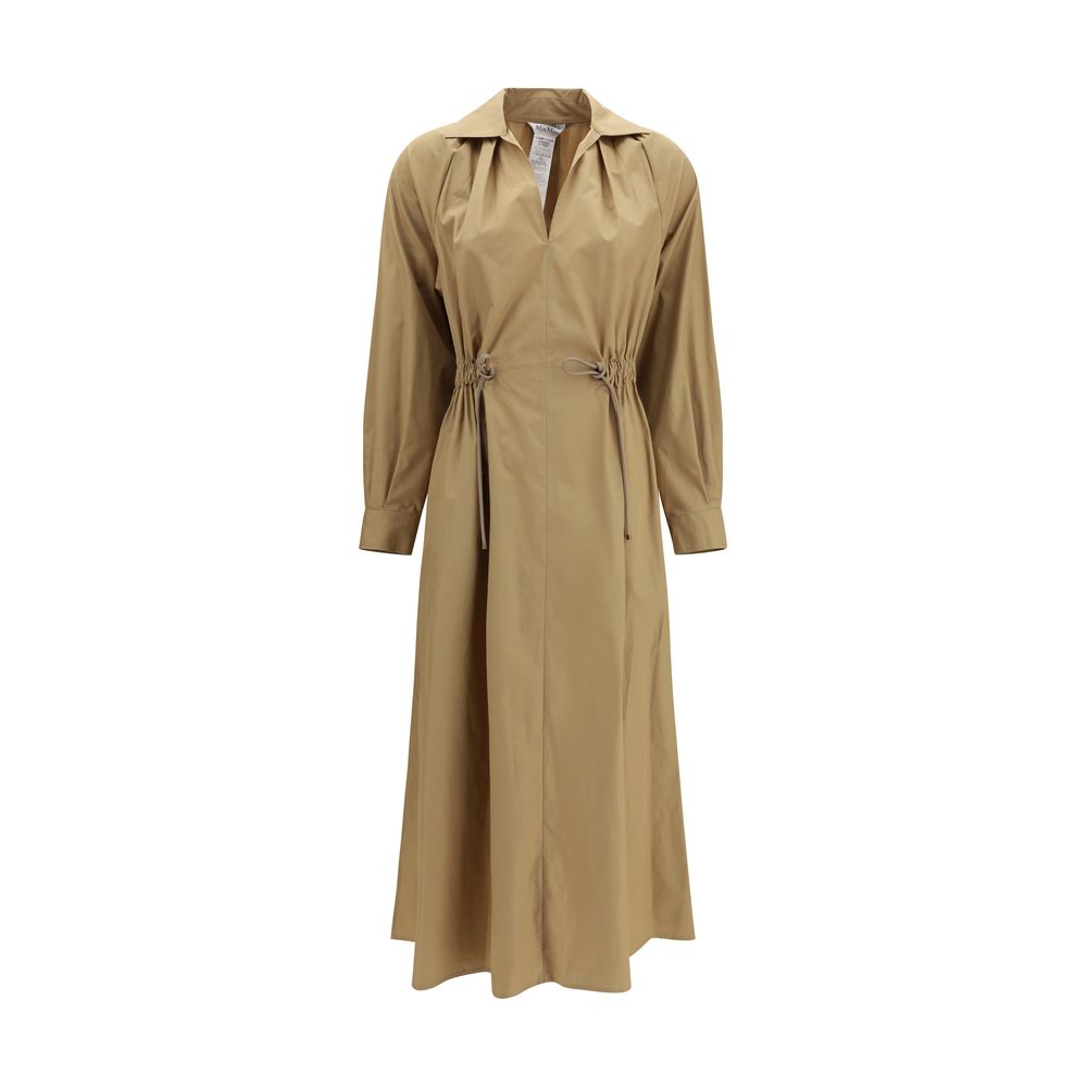 Pedaggi midi Dress in cotton poplin