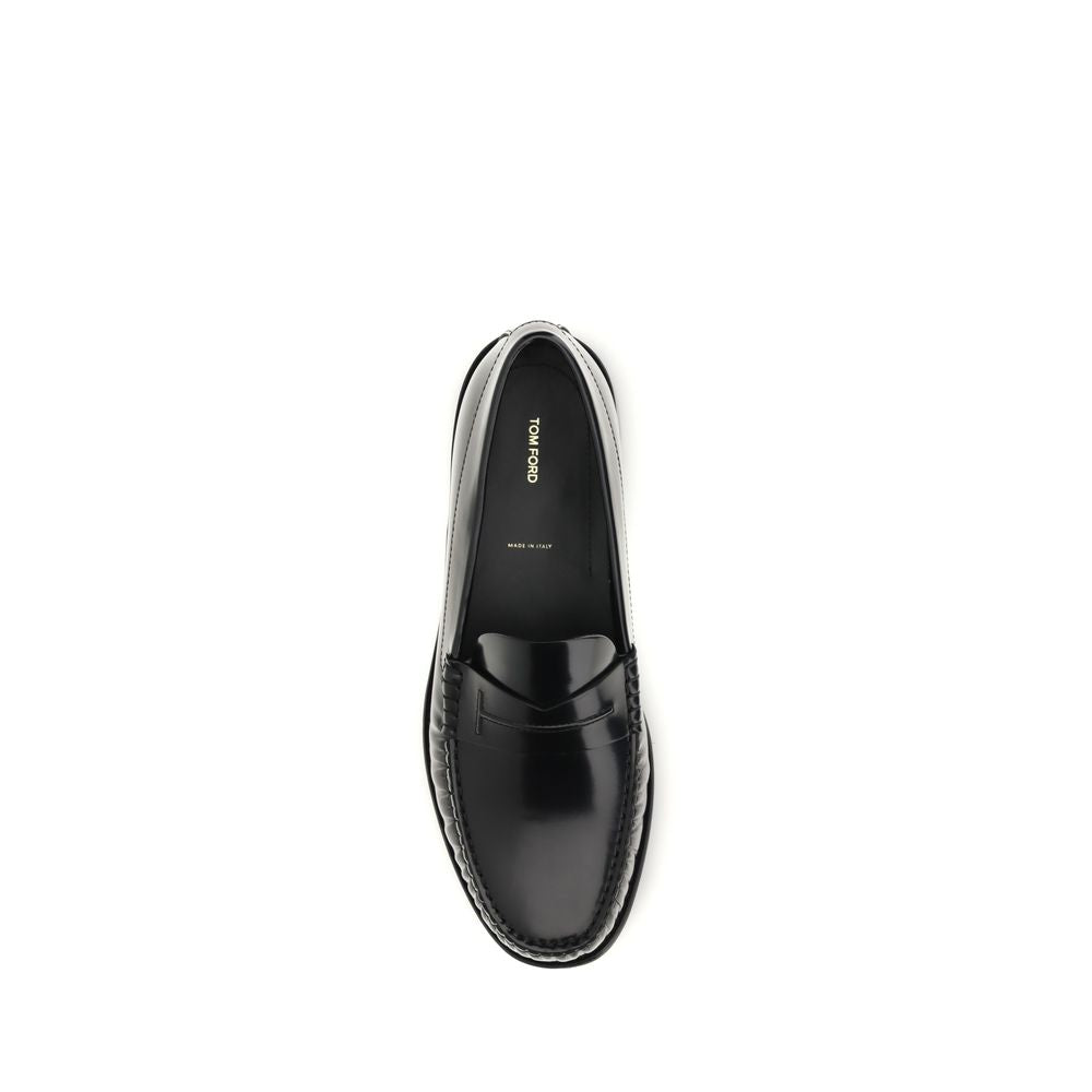 Polished leather Loafers