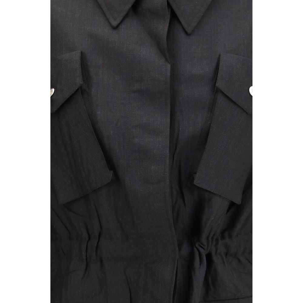 Button flap pocket Jacket