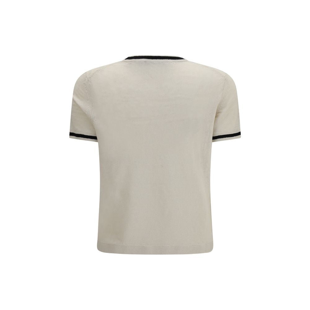 Linen knit T-shirt