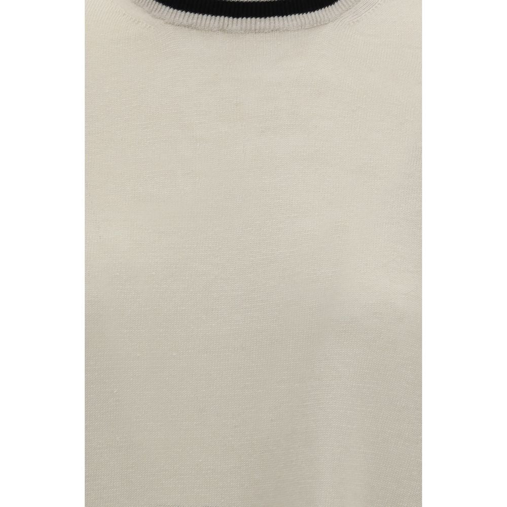 Linen knit T-shirt