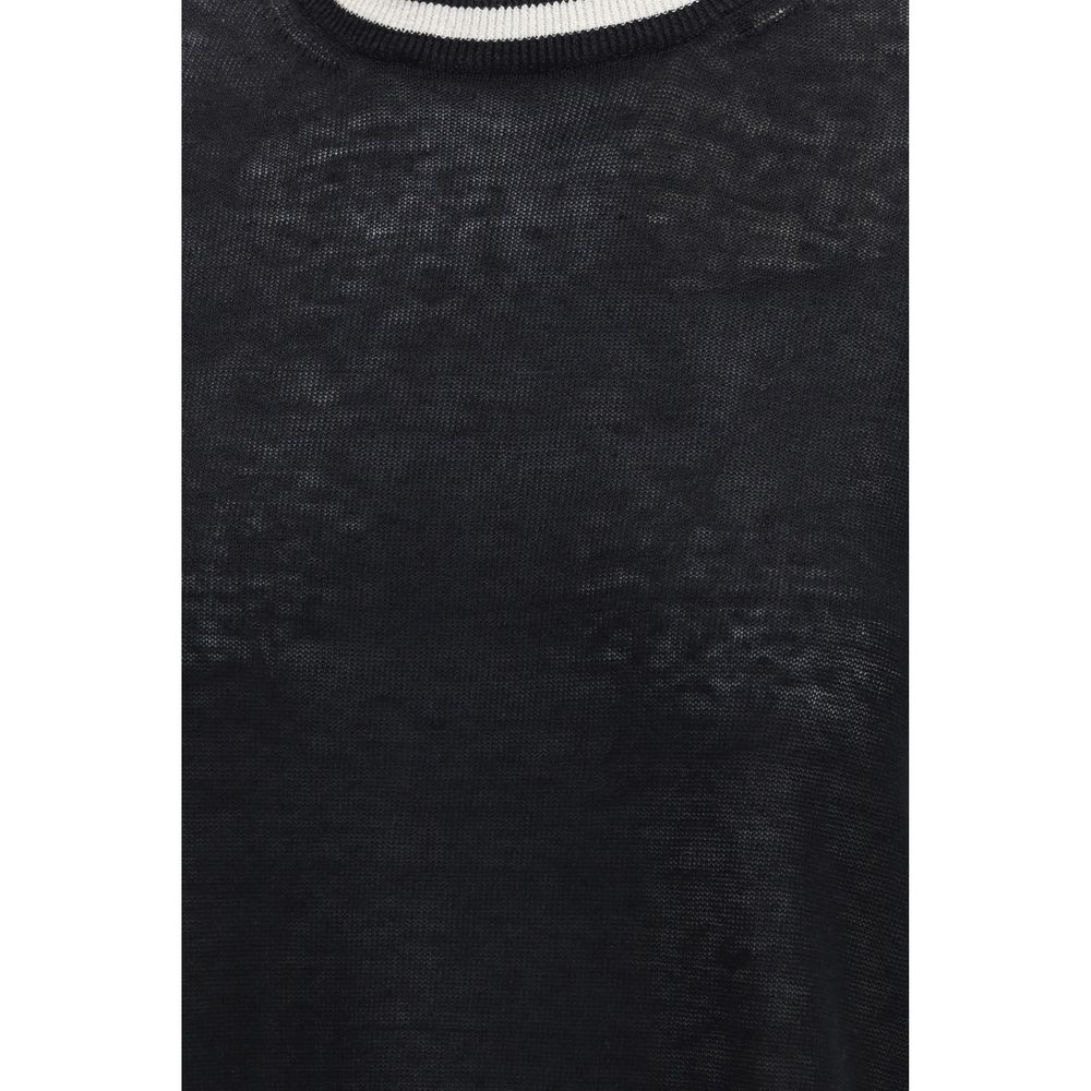 Linen knit T-shirt