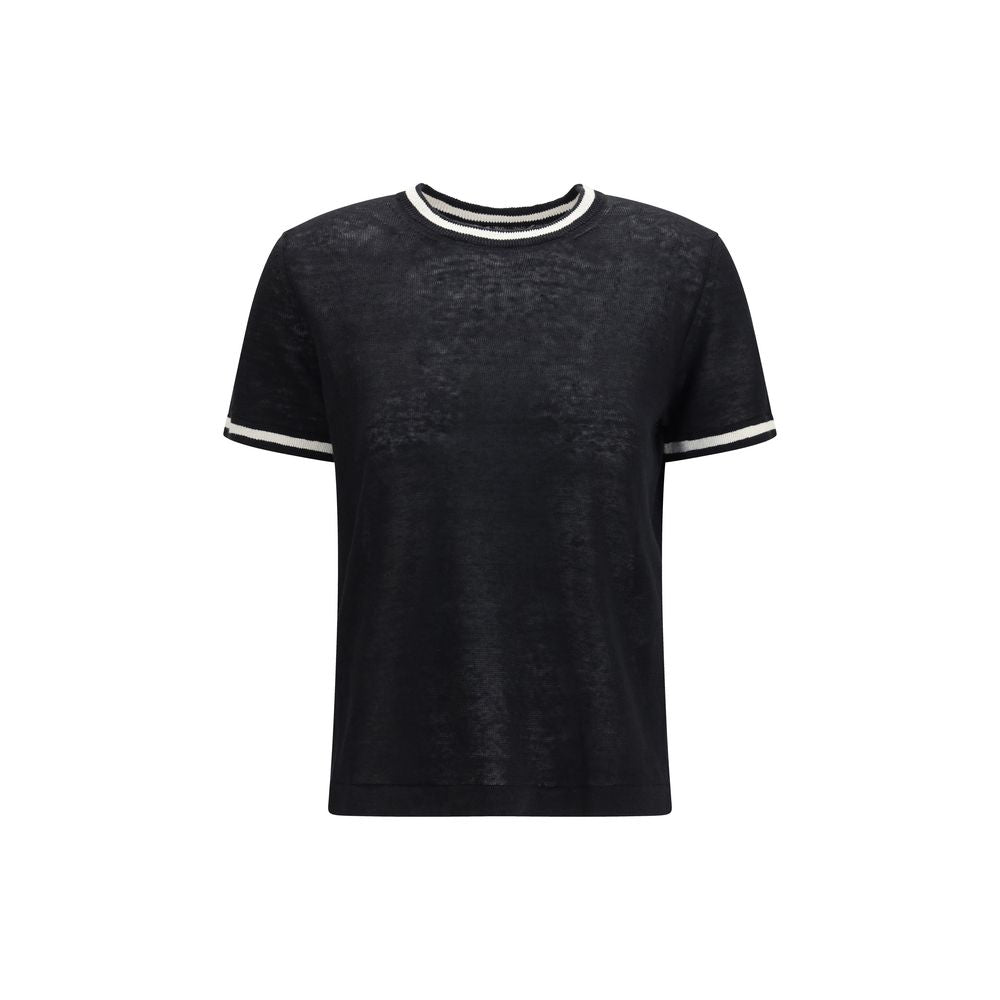 Linen knit T-shirt